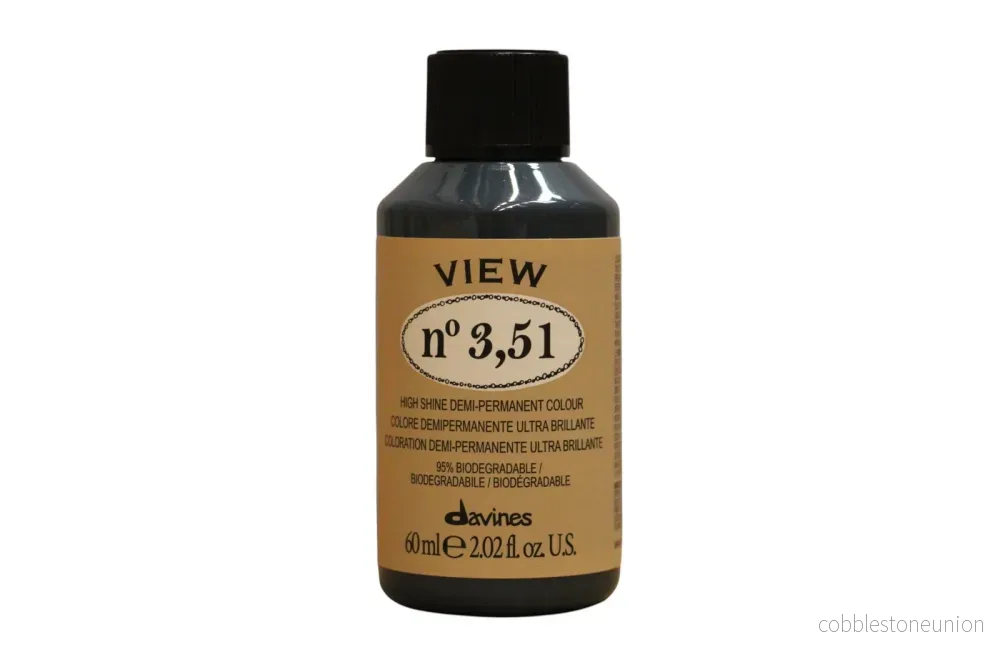 Davines, View, Semi-permanent hårfärg, 3.51, 60 ml