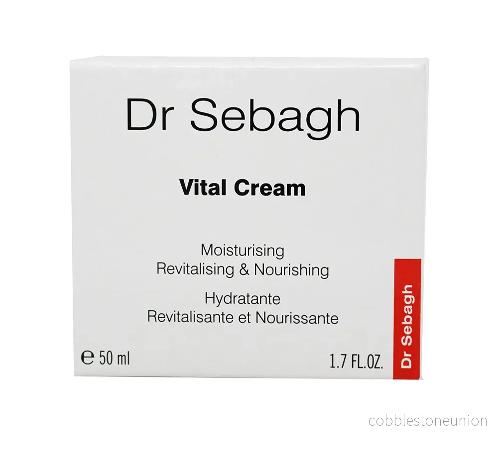Dr Sebagh, Vital, Återfuktande, Dag, Grädde, För ansiktet, 50 ml - Bild 3
