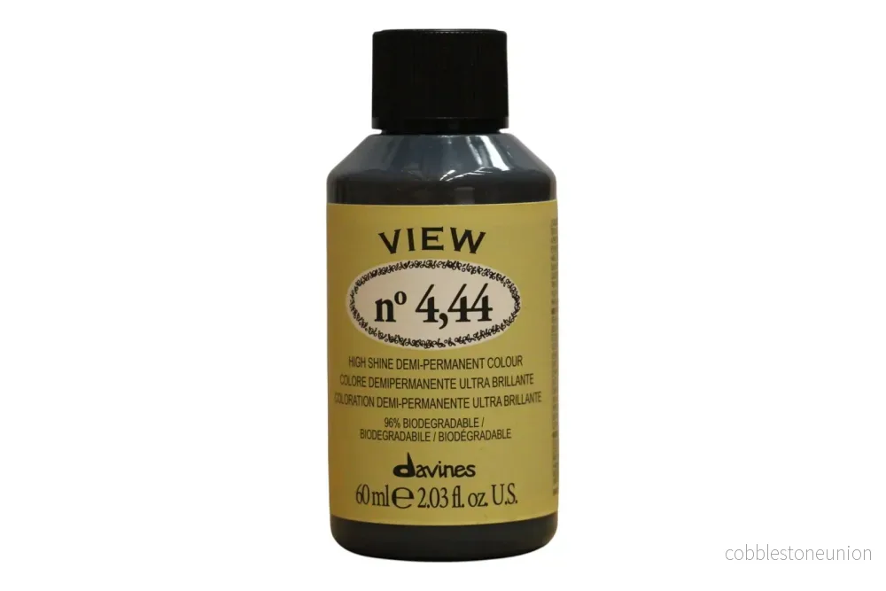 Davines, View, Semi-permanent hårfärg, 4.44, 60 ml