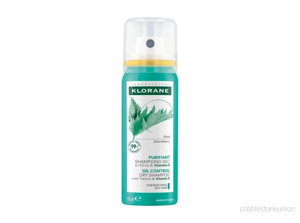 Klorane, Nässla, Vegan, Torrschampo, Olja, 150 ml