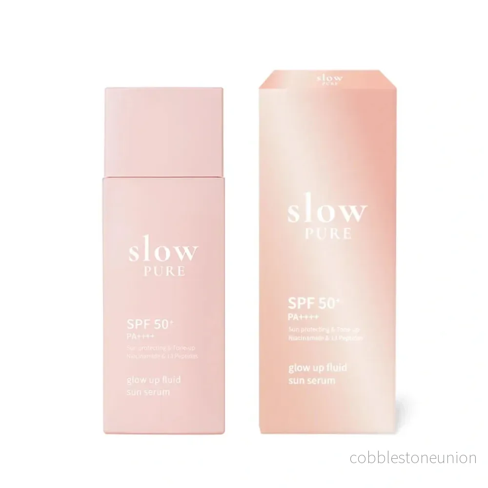 Slowpure, Glow Up Fluid Sun, Glowing, Day, Serum, For Face, SPF 50, 50 ml Slowpure, Glow Up Fluid Sun, Glowing, Day, Serum, For Face, SPF 50, 50 ml