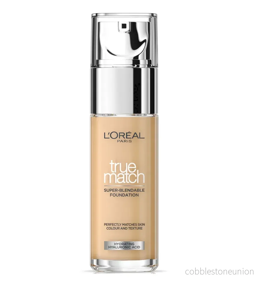 L'Oréal Paris, True Match Super-Blendable, Hyaluronsyra, Flytande foundation, 2N, Vanilj, SPF 17, 30 ml