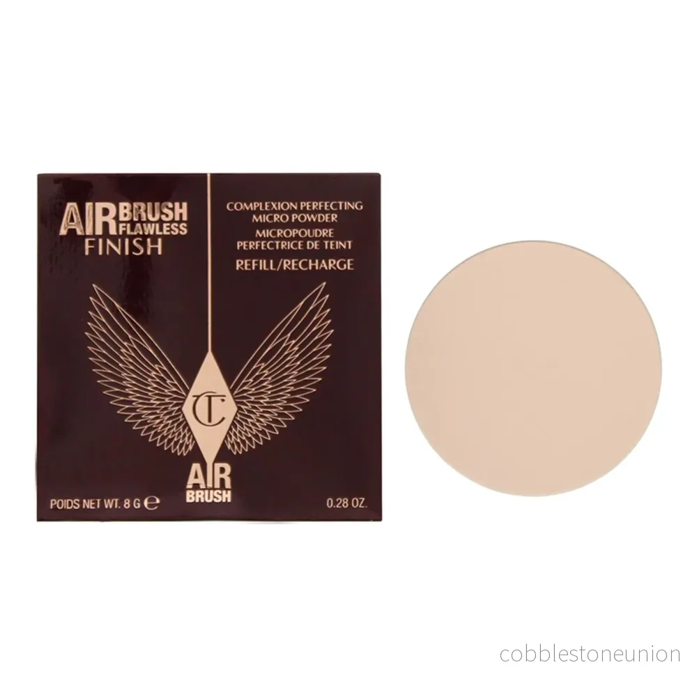 Charlotte Tilbury, Airbrush Flawless, Flawless Finish, Kompaktpuder, 1, Fair, Refill, 8 g