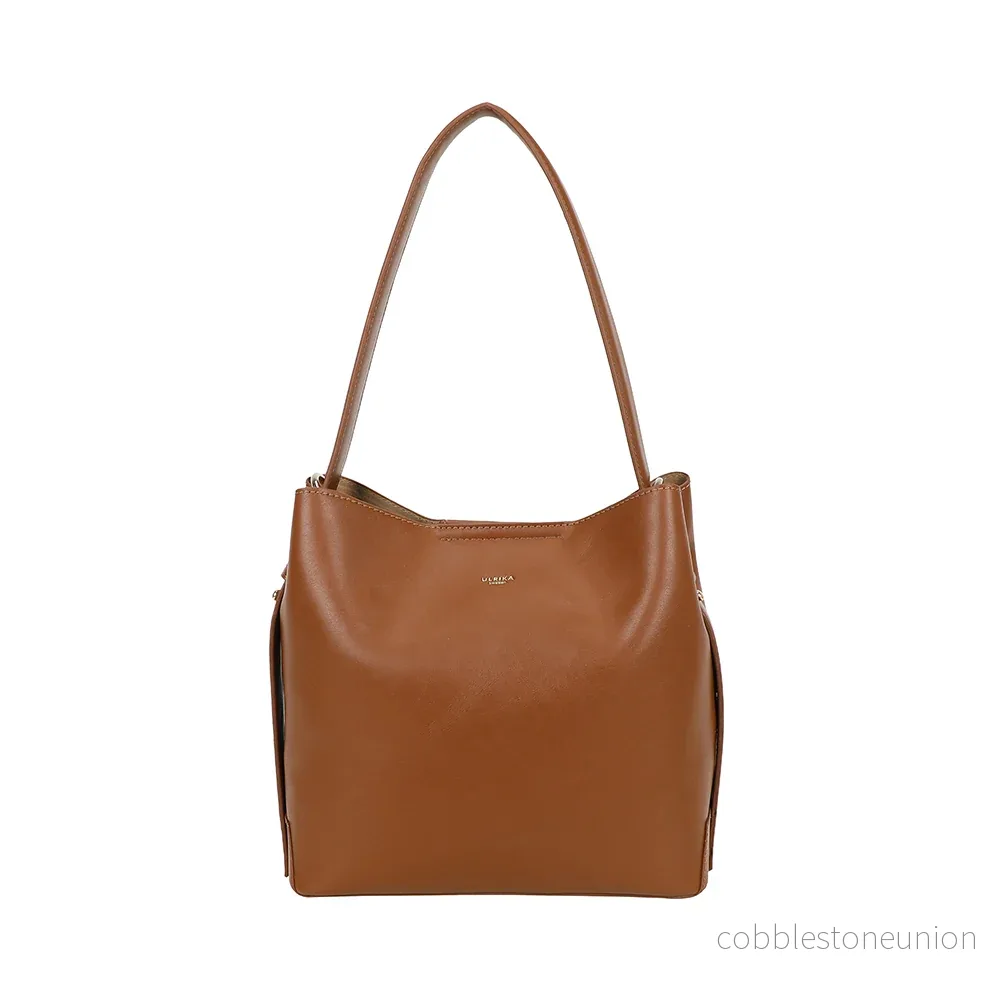 Ulrika Design Bucketbag Minimalism cognac Ulrika Design Bucketbag Minimalism cognac