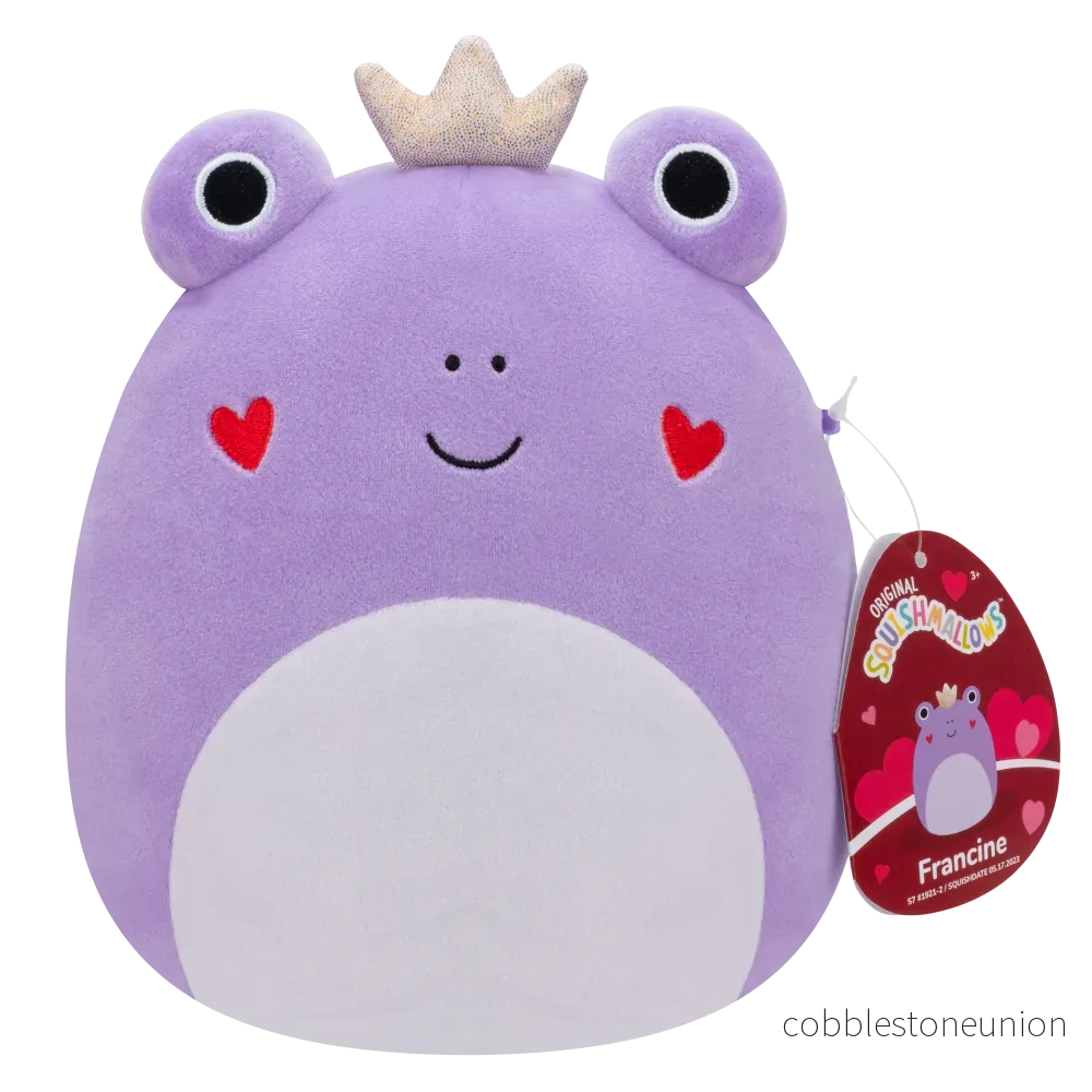 Squishmallows 19 Cm Francine The Pruple Frog Squishmallows 19 Cm Francine The Pruple Frog
