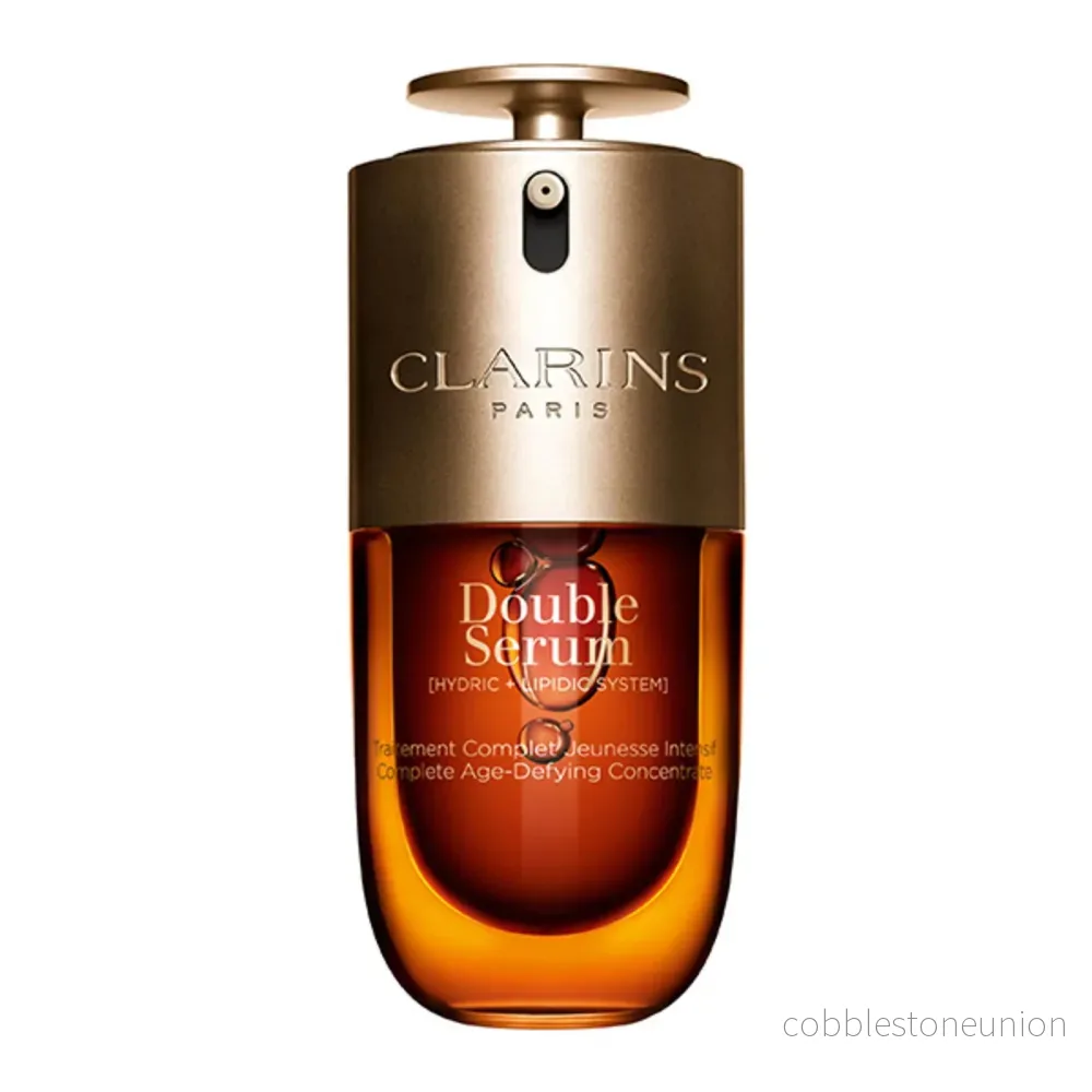 Clarins, Double Serum, Åldersutmanande, Dagligen, Serum, För ansiktet, 30 ml Clarins, Double Serum, Åldersutmanande, Dagligen, Serum, För ansiktet, 30 ml