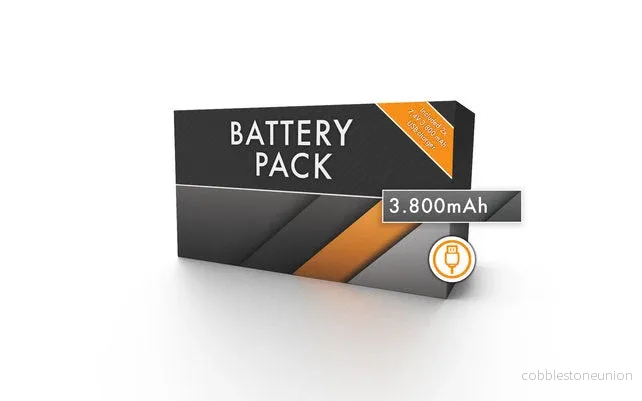 Extra batteripaket 3 800 mAh – USB