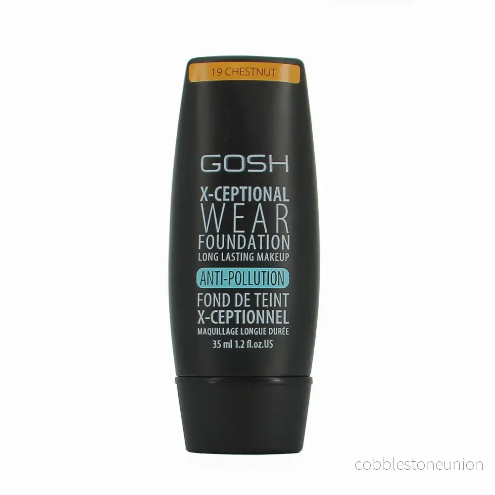 Oj, X-Ceptional Wear, E-vitamin, Long-wearing, Crème Foundation, 19, Chestnut, 30 ml Oj, X-Ceptional Wear, E-vitamin, Long-wearing, Crème Foundation, 19, Chestnut, 30 ml