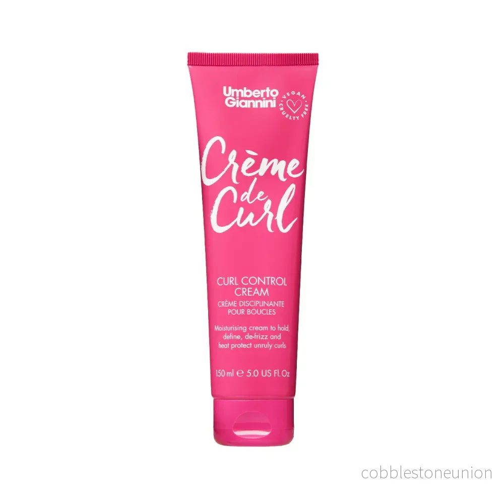 Umberto Giannini, Creme De Curl, Vegan och cruelty-free, Hårstylingskräm, Ljus, 150 ml
