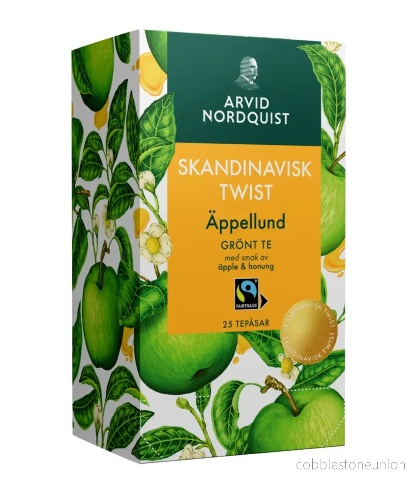 Te Äppellund Grönt Te 75 påsar Te Äppellund Grönt Te 75 påsar