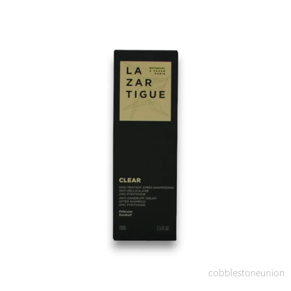 Lazartigue, Clear, Vegan, Hair Cream Treatment, Anti-Dandruff, 75 ml