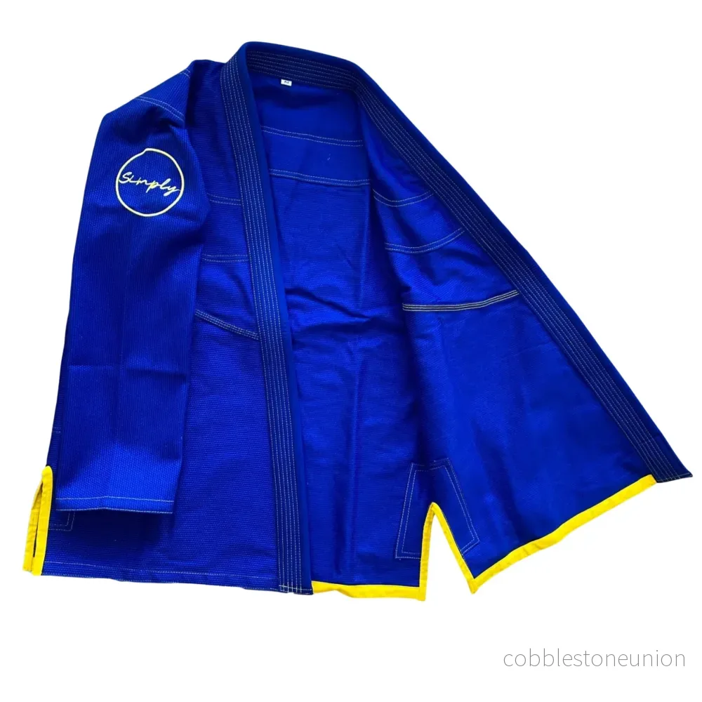 Simply Bjj Gi V1 Blå - Bild 3