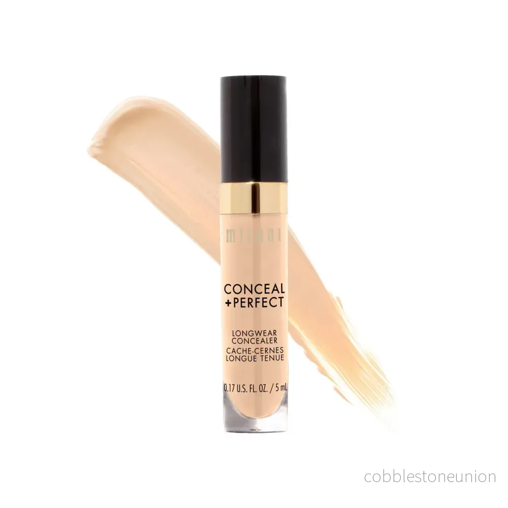 Milani, Conceal + Perfect, Longwear, Cream Concealer, 120, Light Vanilla, 5 g Milani, Conceal + Perfect, Longwear, Cream Concealer, 120, Light Vanilla, 5 g