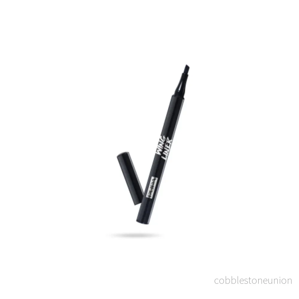 Pupa, Wing Liner, Flytande eyeliner, Svart, 1 ml