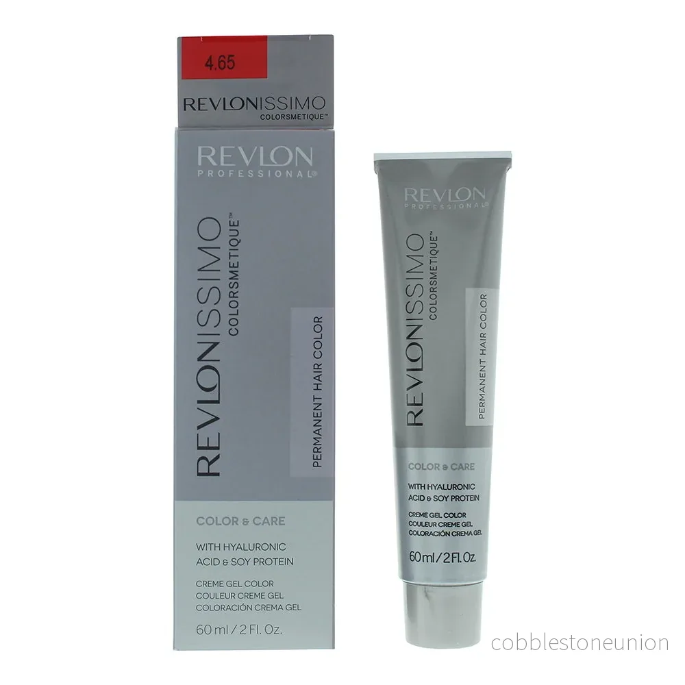 Revlon, Colorsmetique, Permanent hårfärg, 4.65 Medium Mahogny Rödbrun, 60 ml