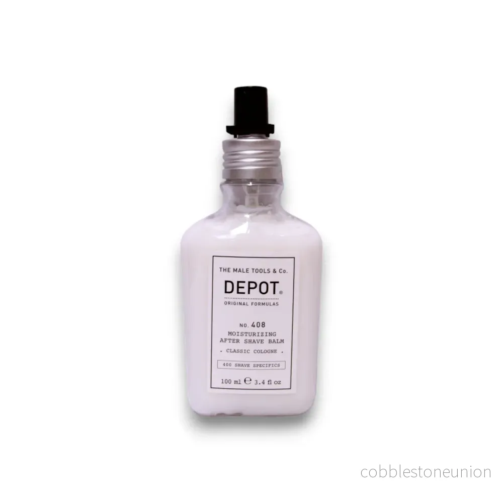Depot, 400 Shave Specifics No. 408, Klassisk Köln, Återfuktande, Aftershave balm, 100 ml Depot, 400 Shave Specifics No. 408, Klassisk Köln, Återfuktande, Aftershave balm, 100 ml