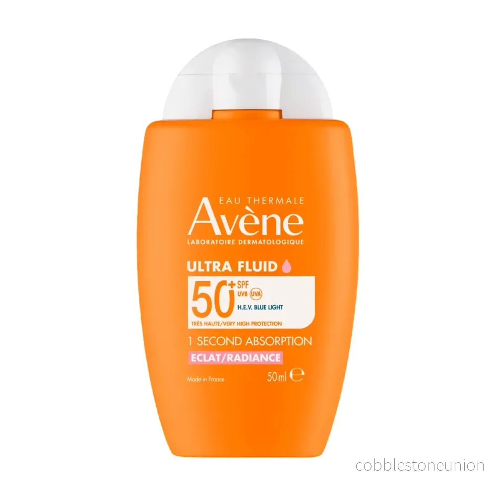 Avene, Ultra Fluid, Radiance, Fluid, For the face, SPF 50+, 50 ml Avene, Ultra Fluid, Radiance, Fluid, For the face, SPF 50+, 50 ml