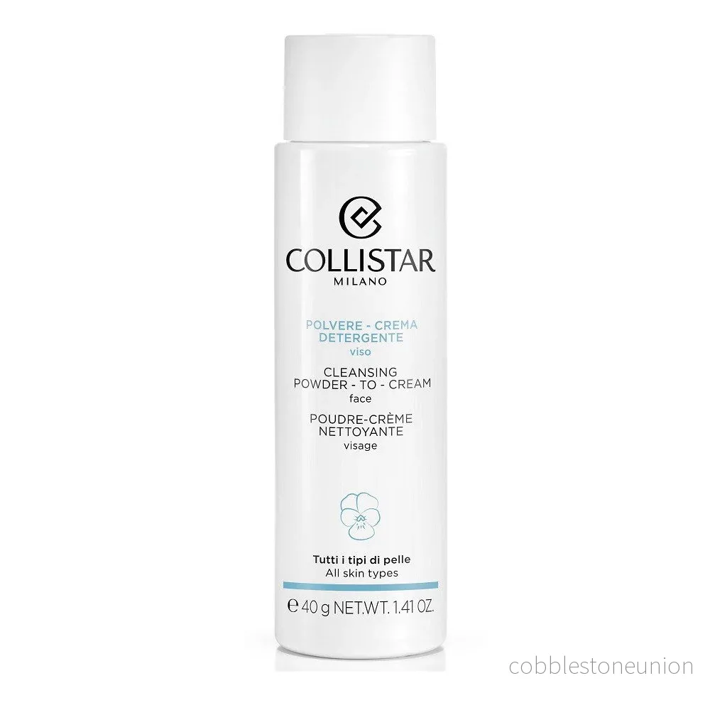 Collistar, Powder-To-Cream, Cleanser, Exfoliating powder, 40 g Collistar, Powder-To-Cream, Cleanser, Exfoliating powder, 40 g