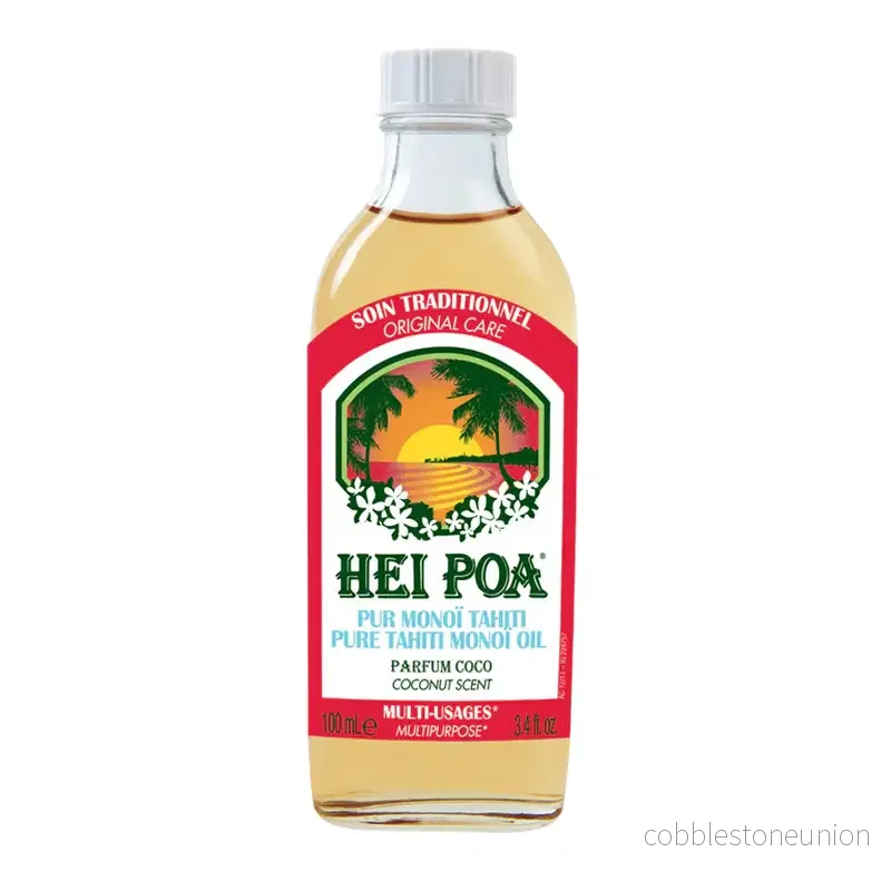 Hei Poa, Pure Tahiti Monoi, Återfuktande, närande, Kokosnöt, Kroppsolja, För kropp, ansikte & hår, 100 ml