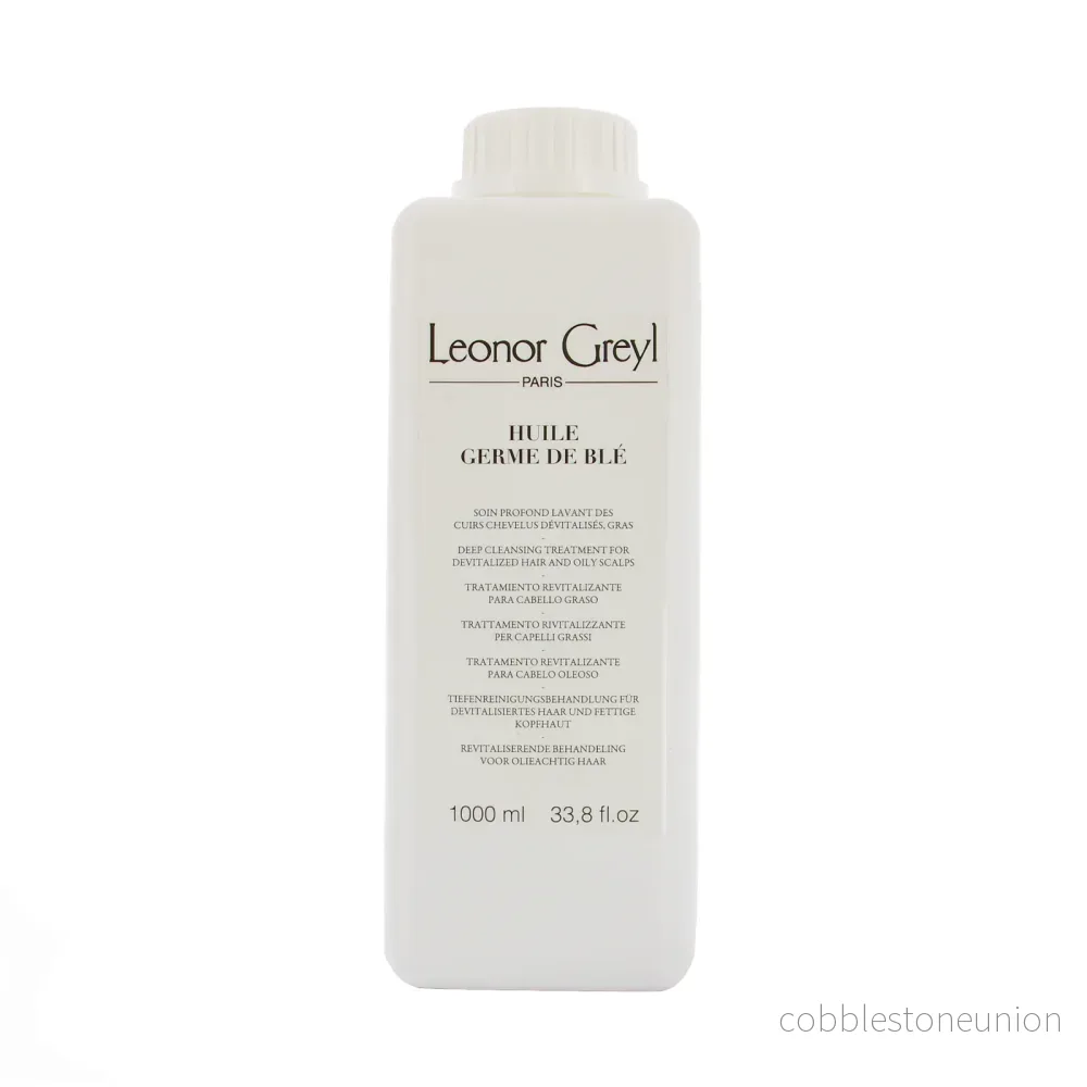 Leonor Greyl, Huile Germe De Ble, Leave-in scalp treatment lotion, For purifying, 1000 ml Leonor Greyl, Huile Germe De Ble, Leave-in scalp treatment lotion, For purifying, 1000 ml