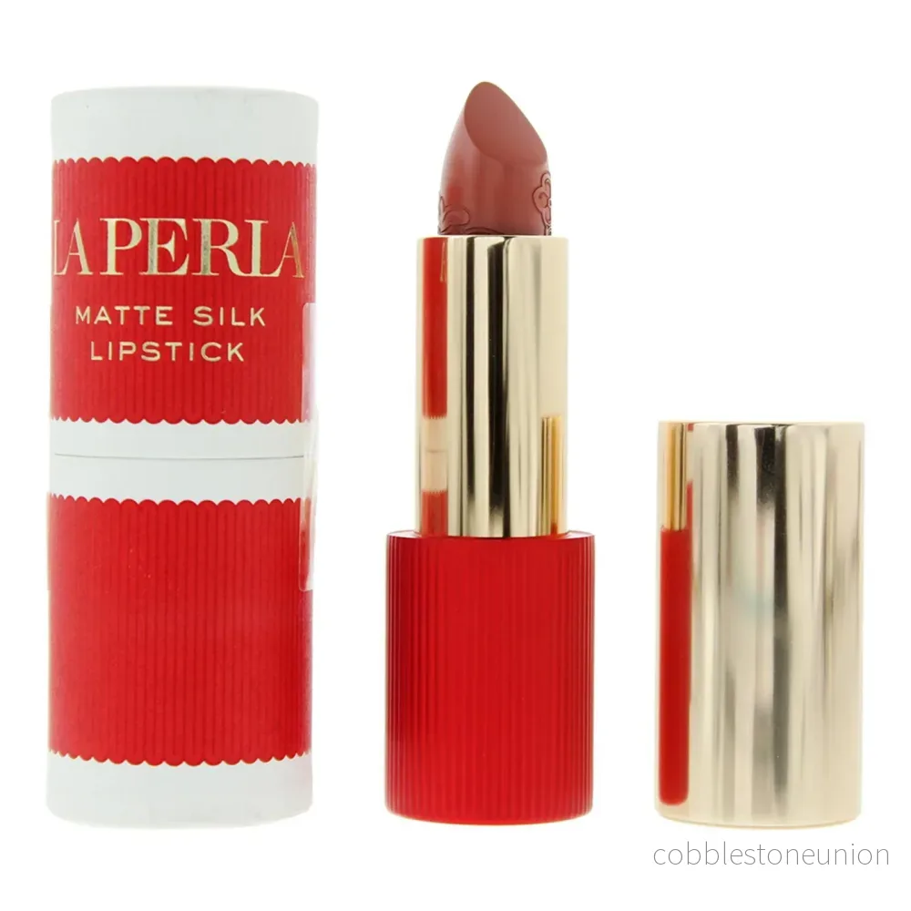 La Perla, Matte Silk, Matt, Krämigt läppstift, 110, Kanelröd, 3.5 g - Bild 2
