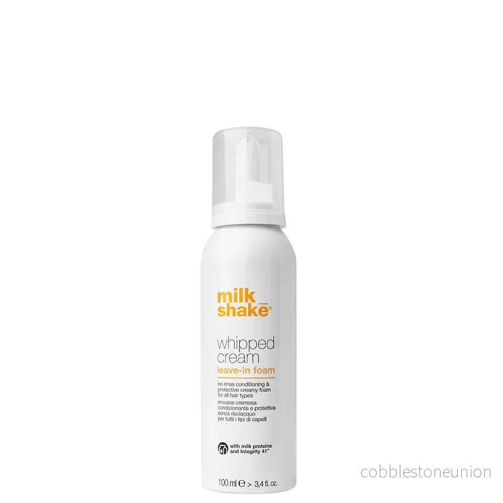 Milk Shake, Whipped Cream, Mjölkproteiner, Leave-in skumconditioner, För återfuktning, 100 ml Milk Shake, Whipped Cream, Mjölkproteiner, Leave-in skumconditioner, För återfuktning, 100 ml