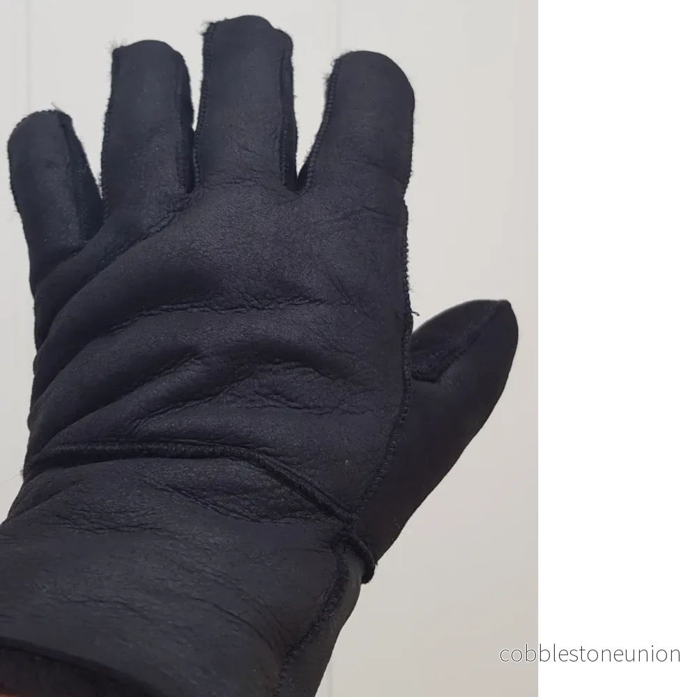 Fårskinnshandske, finger