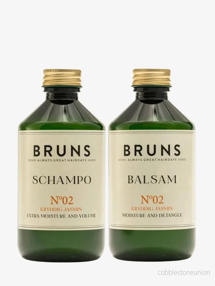 För torrt & lockigt hår – schampo & balsam No 02