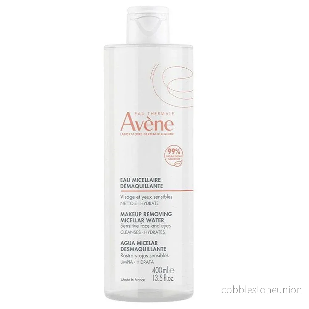 Avene, Eau Thermale, Cleanse and remove makeup, Micellar water, Sensitive, 400 ml