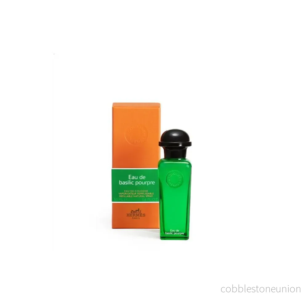 Hermes, Eau de Basilic Pourpre, Eau de Cologne, För män, Individuell, 50 ml - Bild 2