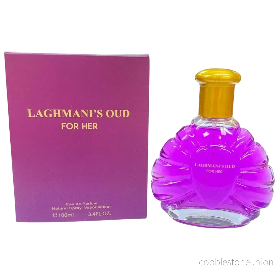 Fine Perfumery, Laghmani’s Oud Purple, Eau de Parfum, För kvinnor, 100 ml