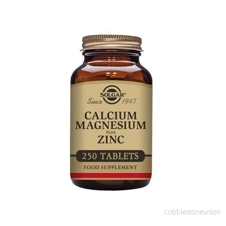 Solgar Calcium (Kalcium) Magnesium Zink, 250 tabletter Solgar Calcium (Kalcium) Magnesium Zink, 250 tabletter