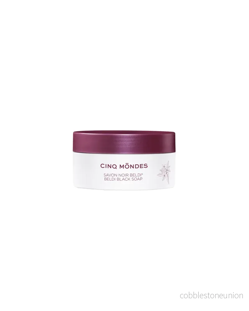 Cinq Mondes, Beldi Black Soap, Rengöring, Exfoliering, Kroppsskrubb, 500 ml Cinq Mondes, Beldi Black Soap, Rengöring, Exfoliering, Kroppsskrubb, 500 ml