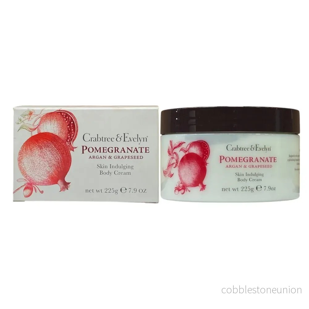 Crabtree & Evelyn, Pomegranate & Argan, Nourishing, Body Cream, 225 ml - Bild 2