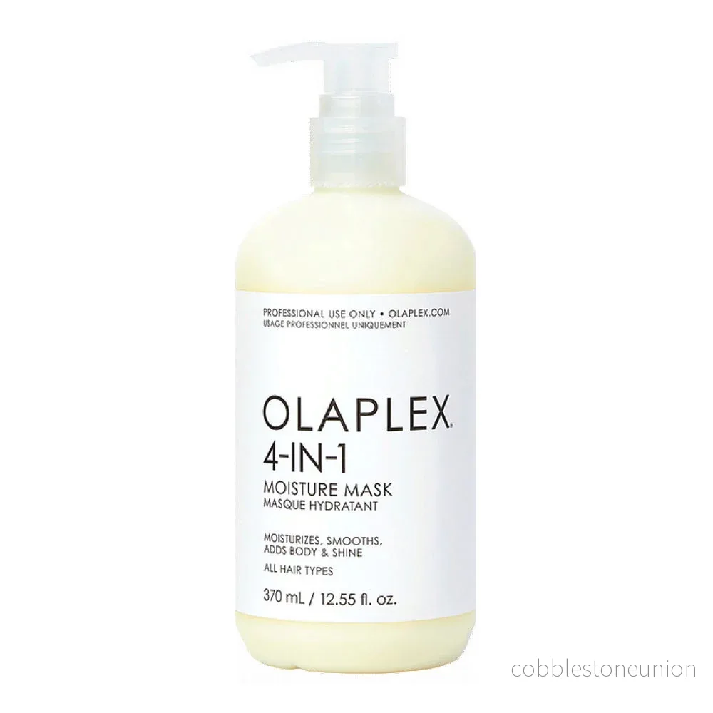 Olaplex, 4-i-1, Hårbehandlingskrämmask, Återfuktar, slätar ut, ger fyllighet & glans, 370 ml Olaplex, 4-i-1, Hårbehandlingskrämmask, Återfuktar, slätar ut, ger fyllighet & glans, 370 ml
