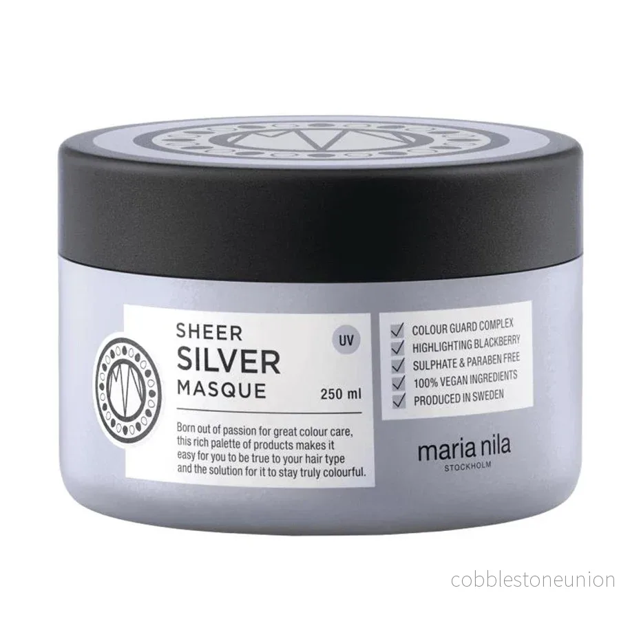 Maria Nila, Sheer Silver, Parabenfri, Hårinpackning, Återfuktande, 250 ml Maria Nila, Sheer Silver, Parabenfri, Hårinpackning, Återfuktande, 250 ml