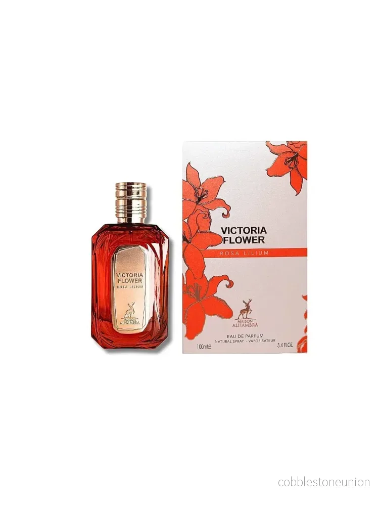 Lattafa, Victoria Flower Rosa Lilium, Eau de Parfum, För kvinnor, 100 ml - Bild 2
