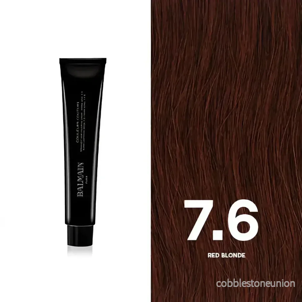 Balmain Professionnel, Couleurs Couture, Permanent hårfärg, 7.6 Rödblond, 60 ml