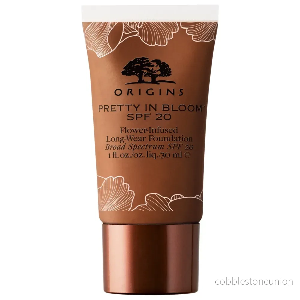 Origins, Pretty In Bloom, Long-Wear, Cream Foundation, 720, Very Deep Cool, SPF 20, 30ml