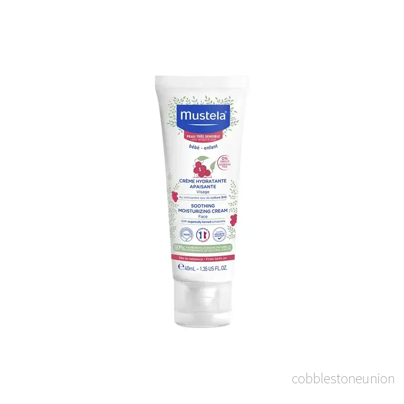 Mustela, Baby, Schisandra, Lugnande, Kräm, För ansiktet, 40 ml Mustela, Baby, Schisandra, Lugnande, Kräm, För ansiktet, 40 ml