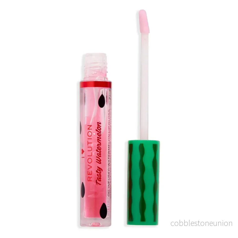 I Heart Revolution, Tasty Watermelon, Lip Gloss, Fresh, 2.2 ml I Heart Revolution, Tasty Watermelon, Lip Gloss, Fresh, 2.2 ml