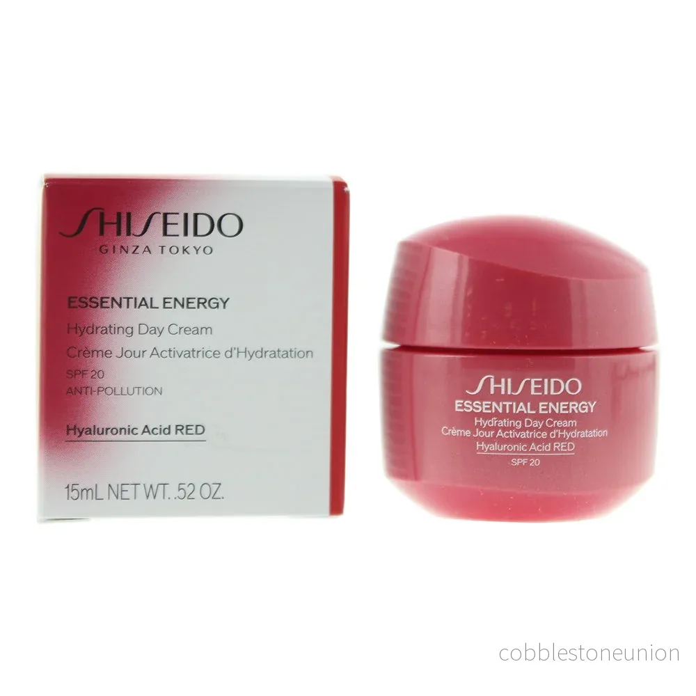 Shiseido, Essential Energy, Fuktighetsbevarande, Kräm, För ansiktet, Ja, 15 ml