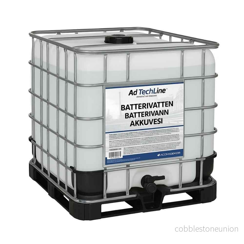 Batterivatten 1000 Liter