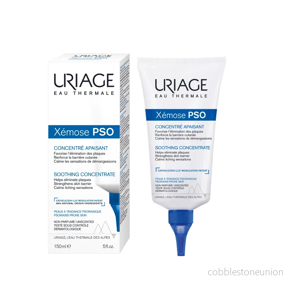 Uriage, Xémose PSO, Lugnande, Lokal behandlingskräm, Psoriasisbenägen hud, 150 ml - Bild 2