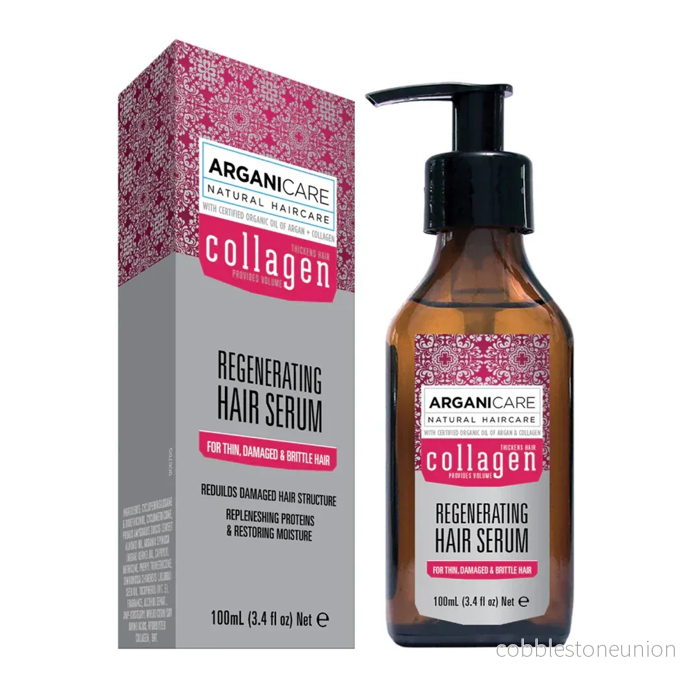 Arganicare, Collagen, Hårserum, Repairing & Restoring, 100 ml Arganicare, Collagen, Hårserum, Repairing & Restoring, 100 ml