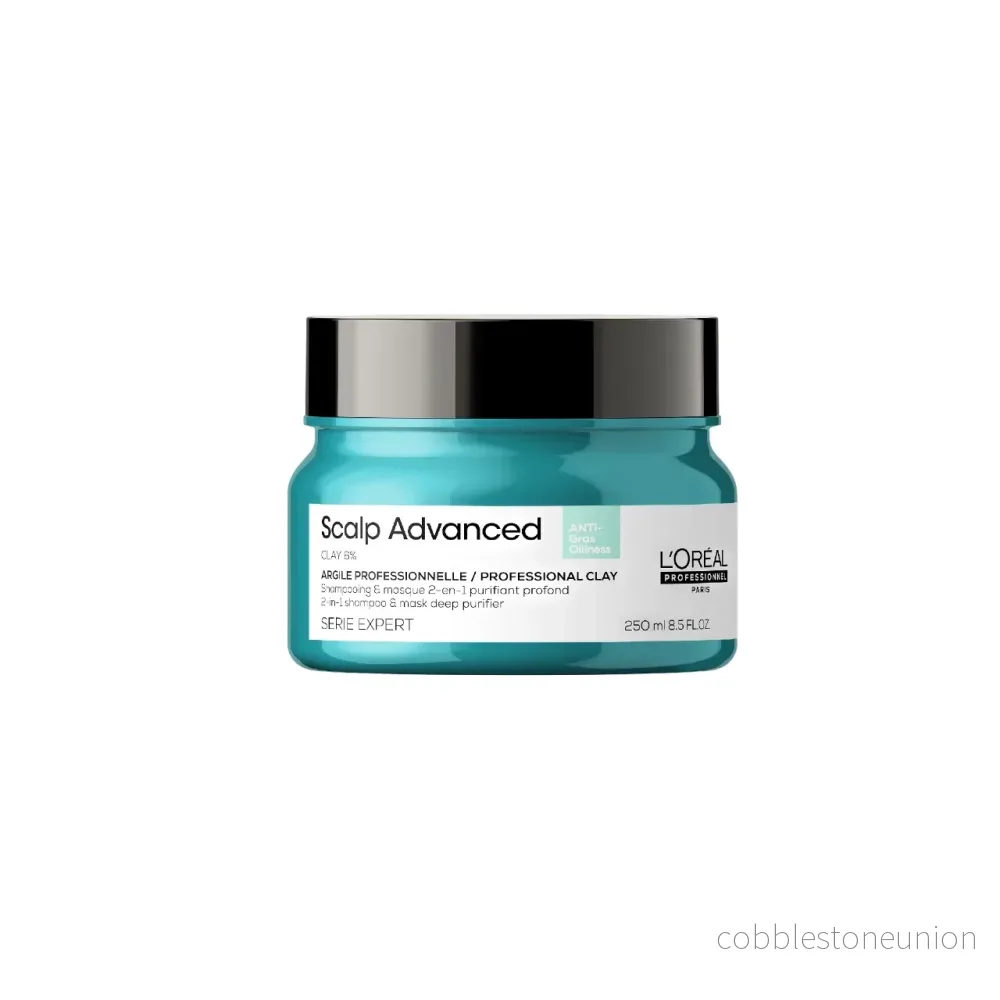L’Oreal Professionnel, Serie Expert Scalp Advanced, Hårbehandlingskräm mask, För rening, 250 ml L’Oreal Professionnel, Serie Expert Scalp Advanced, Hårbehandlingskräm mask, För rening, 250 ml