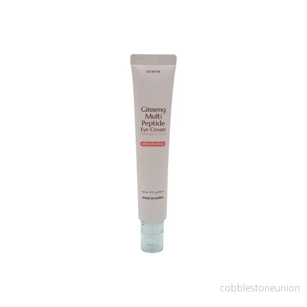 Glamfox, Ginseng, Peptid, Intensiv återfuktning, Dagligen, Ögonkräm, 30 ml Glamfox, Ginseng, Peptid, Intensiv återfuktning, Dagligen, Ögonkräm, 30 ml
