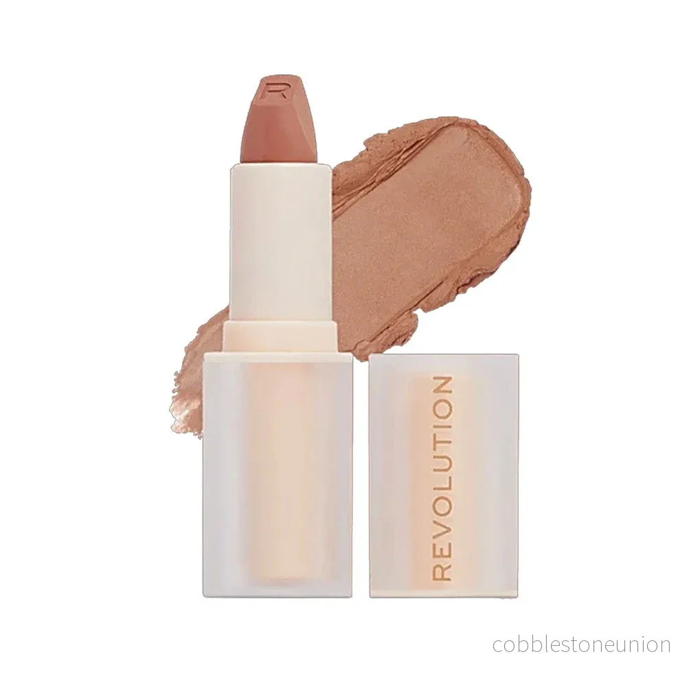 Makeup Revolution, Lasting Kiss, Creamy Lipstick, Chauffeur Nude, 3.2 g Makeup Revolution, Lasting Kiss, Creamy Lipstick, Chauffeur Nude, 3.2 g