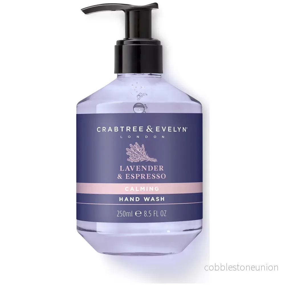 Crabtree & Evelyn, Lavender & Espresso, Lugnande, Flytande handtvål, 250 ml Crabtree & Evelyn, Lavender & Espresso, Lugnande, Flytande handtvål, 250 ml