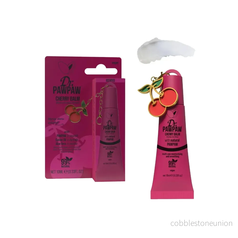Dr. PawPaw, Cherry Balm, Återfuktande, Läppbalsam, 10 ml Dr. PawPaw, Cherry Balm, Återfuktande, Läppbalsam, 10 ml